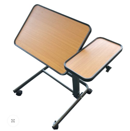 Over Bed/Chair Table with Adjustable Top Carousel 2