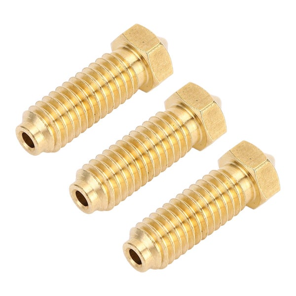 3d printer brass hotend nozzle 3d printer extruder nozzle 3Pcs 3D Printer Brass Carousel 1