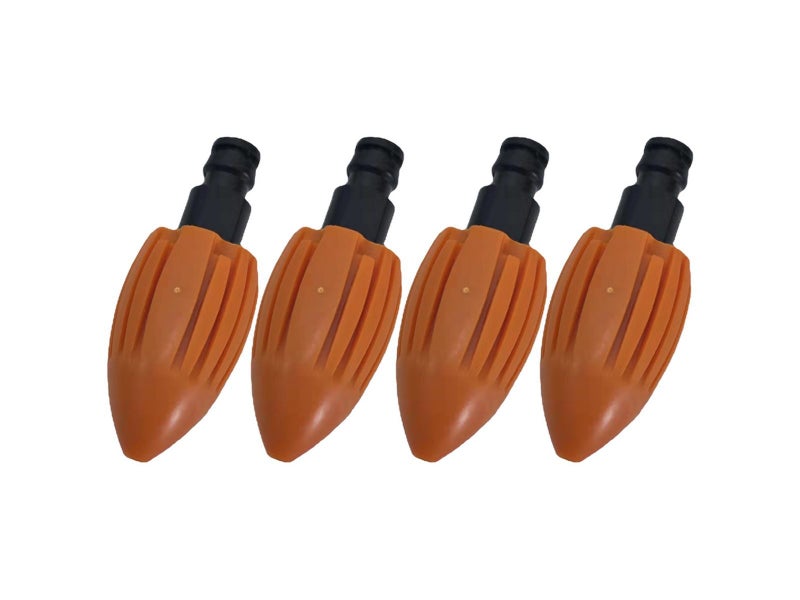 4X Gutter Cleaning Tool Roofing Guard Cleaner Drain Pipe Cleaning Nozzle Carousel 3