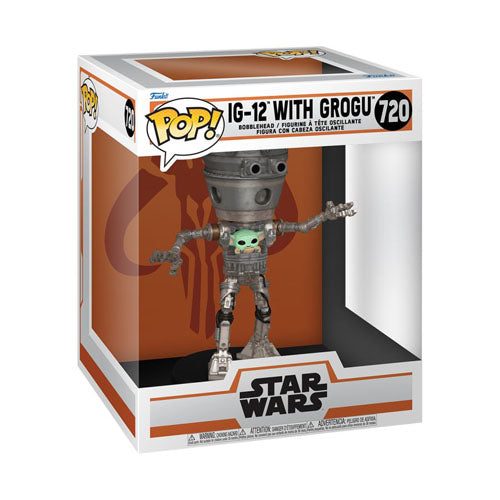 Star Wars IG-12 with Grogu Pop! Deluxe Carousel 2