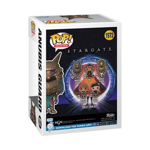 Stargate Anubis Guard Metallic Pop! Vinyl Carousel 3