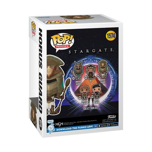 Stargate Horus Guard Metallic Pop! Vinyl Carousel 3