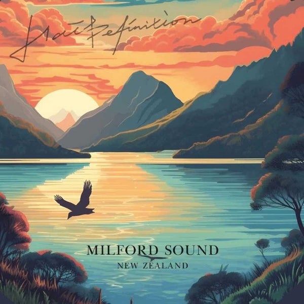 Eurus Double Sided Print Milford Sound Carousel 1