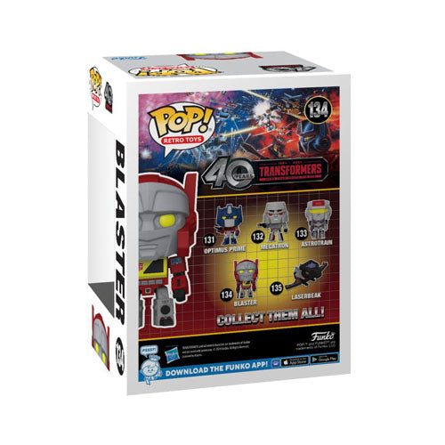 Transformers: G1 Blaster Pop! Vinyl Carousel 3