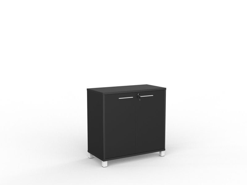 Knight's Cubit 900mm Cupboard - Black Carousel 3