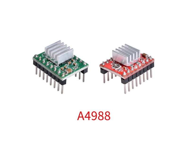 5PCS 3D Printer Parts Reprap A4988 Stepper Motor Driver Module With HeatSink Carousel 1