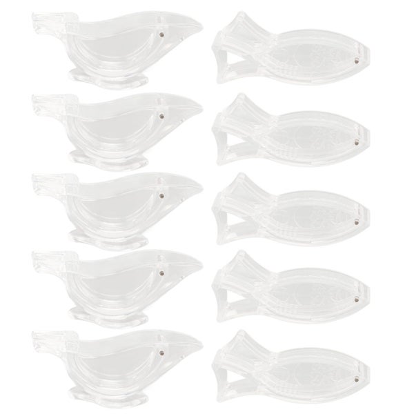 manual lemon juicer hand juicer 10Pcs Manual Lemon Juicer Transparent Safe Carousel 5