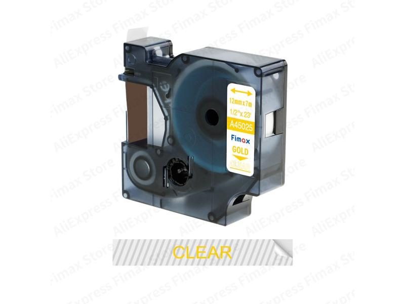 45013 45010 Compatible For Dymo D1 Label Tape 12mm 45016 45017 45018 45021 Carousel 1
