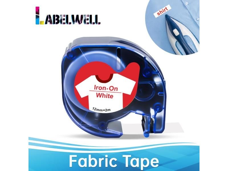 Labelwell 1Pcs Compatible Dymo Letratag 18769 18773 18777 Fabric Iron On Label Carousel 1
