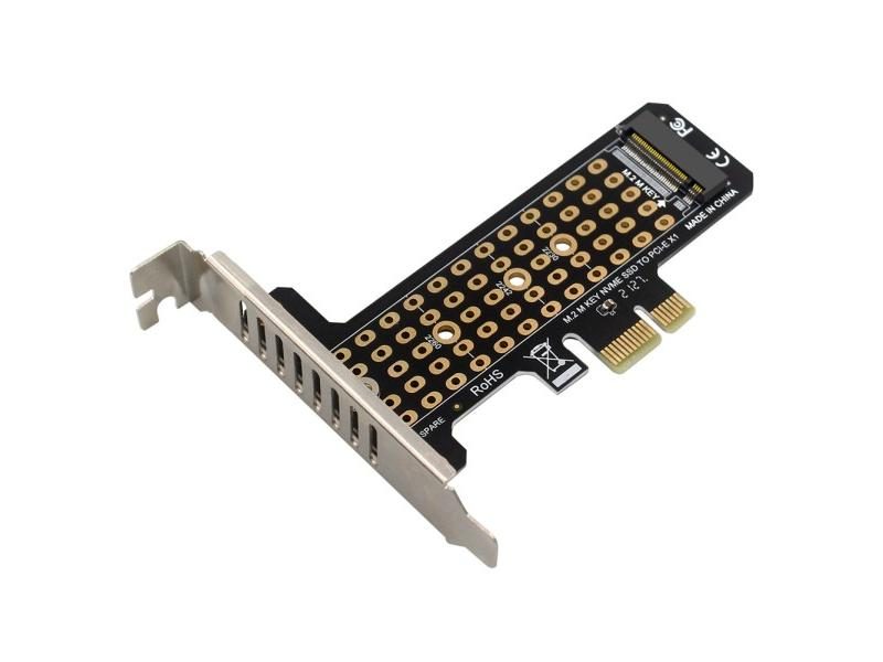 SSD M.2 NVME To PCI-E X1 Adapter Board Support PCI-E4.0/3.0 Extender Card For Carousel 1