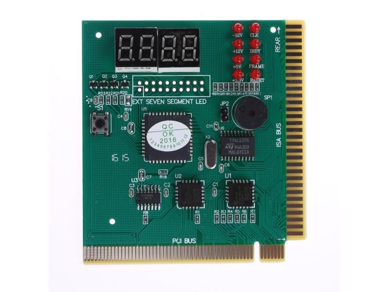 Mini 4-Digit LCD Display PC Analyzer Diagnostic Post Card CPU Motherboard Carousel 1