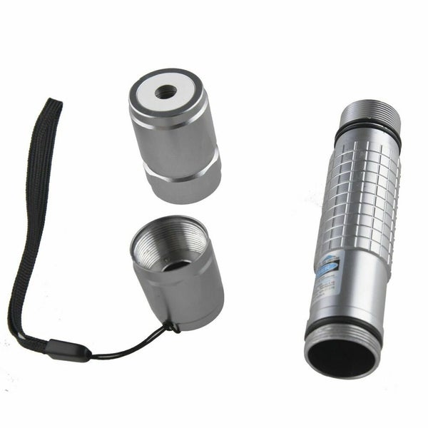 High Power Blue Purple Laser Pointer Burning Light Beam Pen Battery Charger 1mW Carousel 2