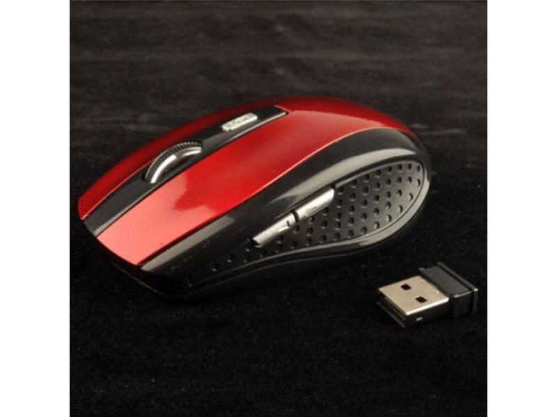 2.4GHz 1200DPI Ergonomic Wireless Gaming Mouse For PC Laptop Carousel 1