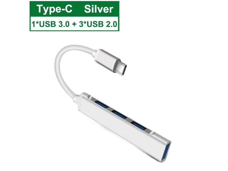 USB C HUB 3.0/3.1 5Gbps 4 Port Splitter For Lenovo Xiaomi Macbook Pro Air PC Carousel 1