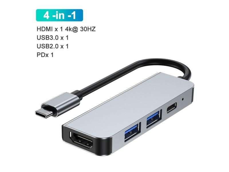 Usb C Hub To Multi Usbc 3.0 Splitter OTG HDMI RJ45 Micro Sd Card Reader Dock Carousel 1
