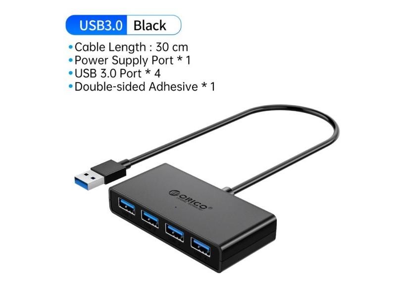ORICO USB 3.0 HUB With Micro USB Power Port Multiple High Speed Splitter Carousel 1