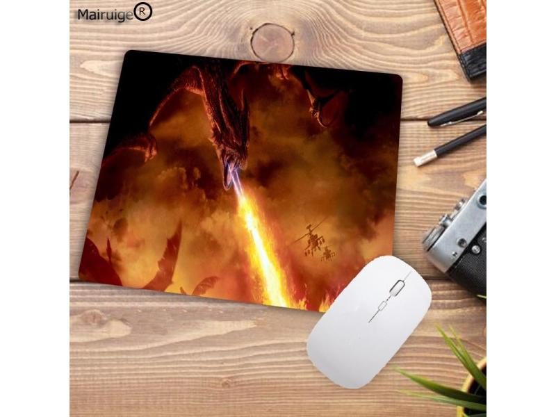 Fashion Fire Pattern Printing Mousepad 220*180*2MM For Computer Notebook Carousel 1