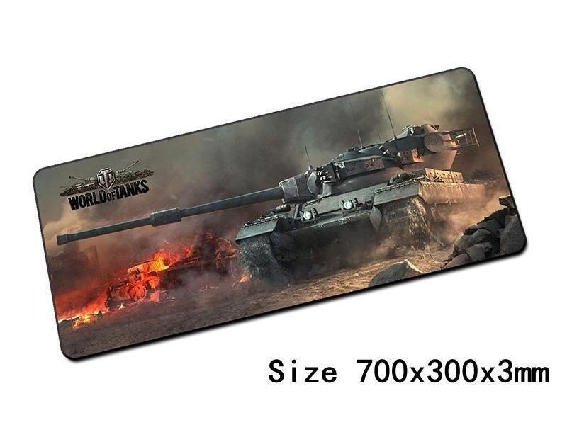 World Of Tanks 700x300x3mm Mouse Pad For Gaming Carousel 1