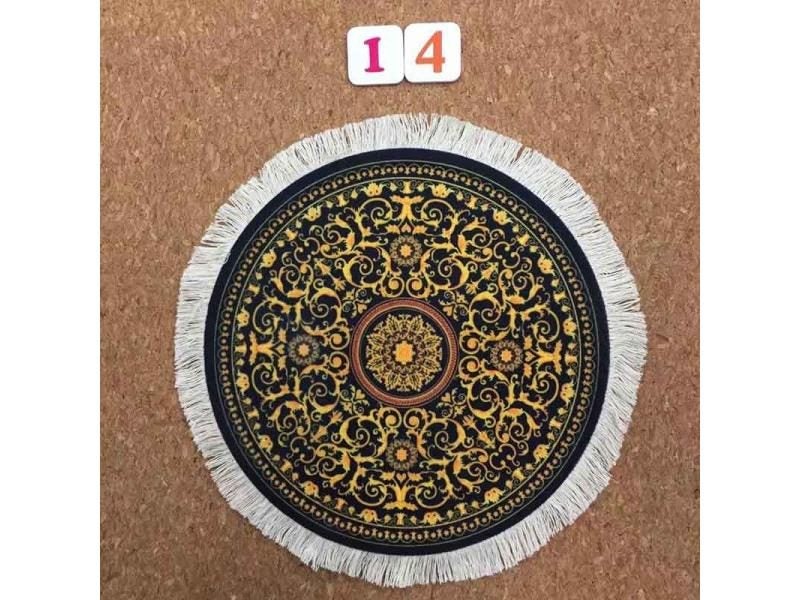 Piano Music Symbol Mouse Pad 200X200 220X220MM Gaming Mat Carousel 1