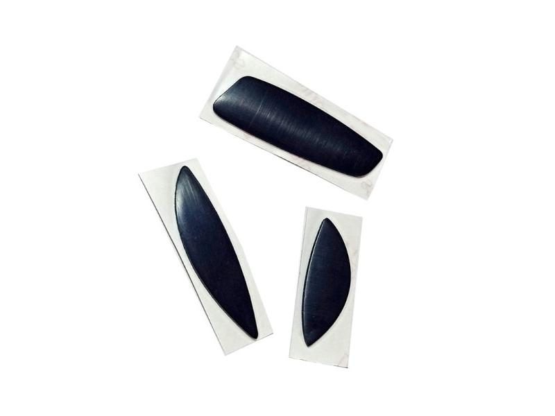 1Set Mouse Skates Replacement Feet Pads Black For M950 / MX Gaming Mouse Carousel 1