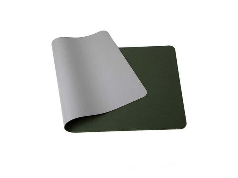 Stain Resistant PVC Mouse Pad With Faux Leather Decorative Strap Smooth Surface Carousel 1
