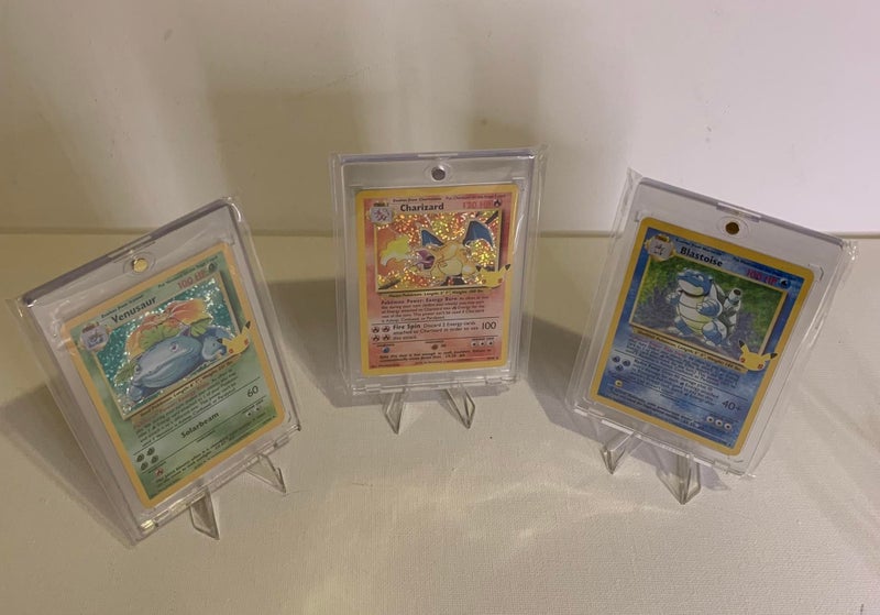 5x 53mm Trading Card Game and Assorted Collectible Display Stands Bundle Carousel 14