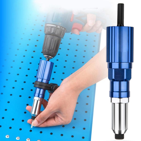 Electric Rivet Gun Rivet Nut Gun Drill Adapter Cordless Riveting Rivet Tool Carousel 2