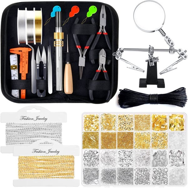 New Beading Jewelry Making Supplies Tools Kit Sale Sale62951904713602111