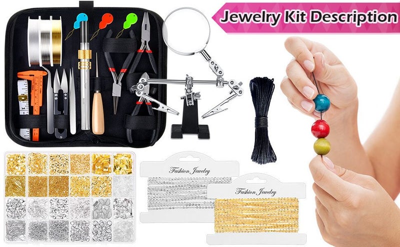 New Beading Jewelry Making Supplies Tools Kit Sale Sale62951904713602112