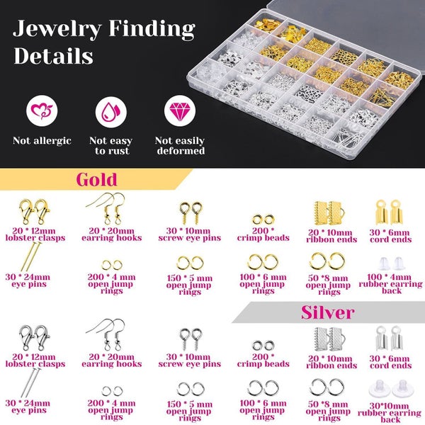 New Beading Jewelry Making Supplies Tools Kit Sale Sale62951904713602113