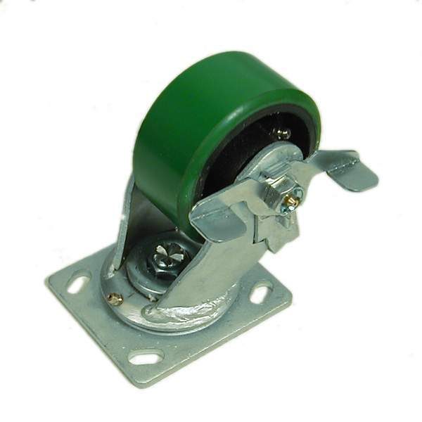 W0999/B Penn Elcom W0999/B 100mm Heavy Duty Braked Swivel Castor Carousel 1