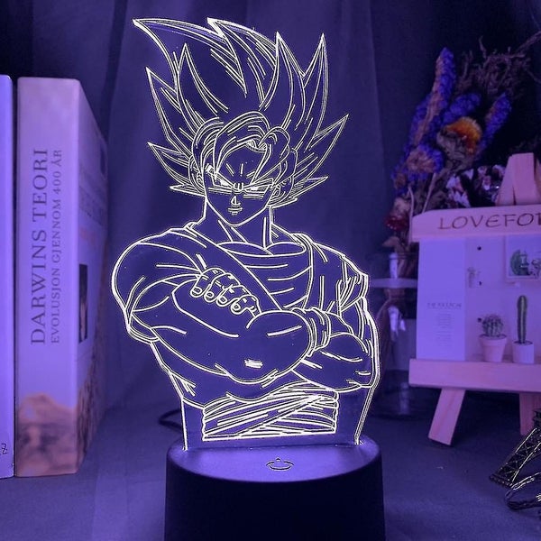 dragon Ball S3d Led Night Light Kids Bedroom Table Lamp Carousel 1