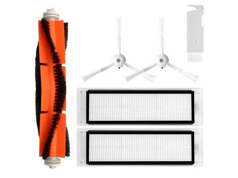 Set of 6Pcs Vacuum Cleaner Brush Replacement Accessories Kit for Xiaomi Roborock Carousel 1