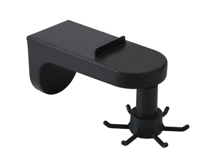 2 X Black Self-Adhesive Kitchen Wall Mounted Cooking Utensil Hanger Organizer Carousel 2