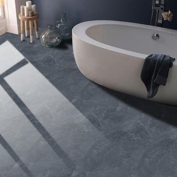 4 Pcs Stickers Waterproof Floor Tiles Wallpaper Removable Wallpaper Tiles Home Carousel 3