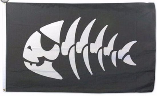 Large 'Jolly Fish' Pirate flag Carousel 1
