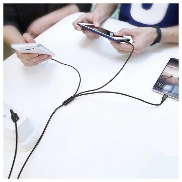 Baseus 3 in 1 USB-C, Lightning & Mirco USB Charging Cable Carousel 4