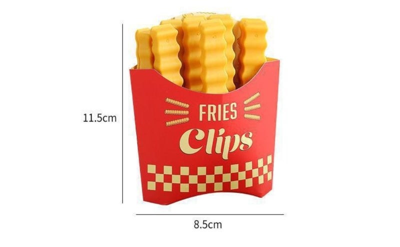 KAWASIMAYA Creative French Fries Sealer Clip Food Sealing Clip #DF201 Carousel 2