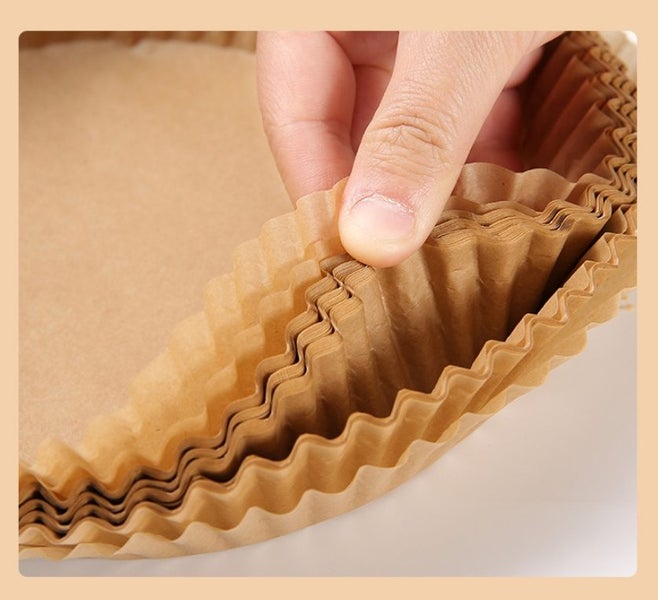 2*25 pcs Disposable Air Fryer Paper Liners, 50Pcs Non-Stick Food Grade #DF307 Carousel 10