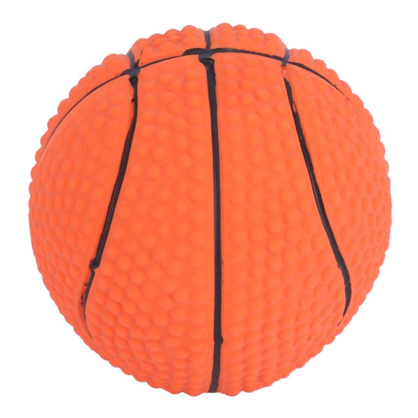 dog squeaky basketball toy dog chew ball toys dog latex basketball toys dog ball Carousel 2