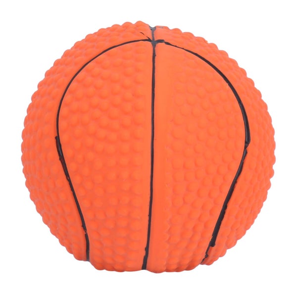 dog squeaky basketball toy dog chew ball toys dog latex basketball toys dog ball Carousel 8