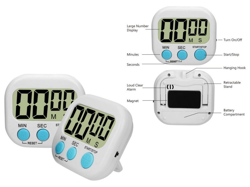 Kitchen Cooking Game Training Countdown Timer #DF310 Carousel 2