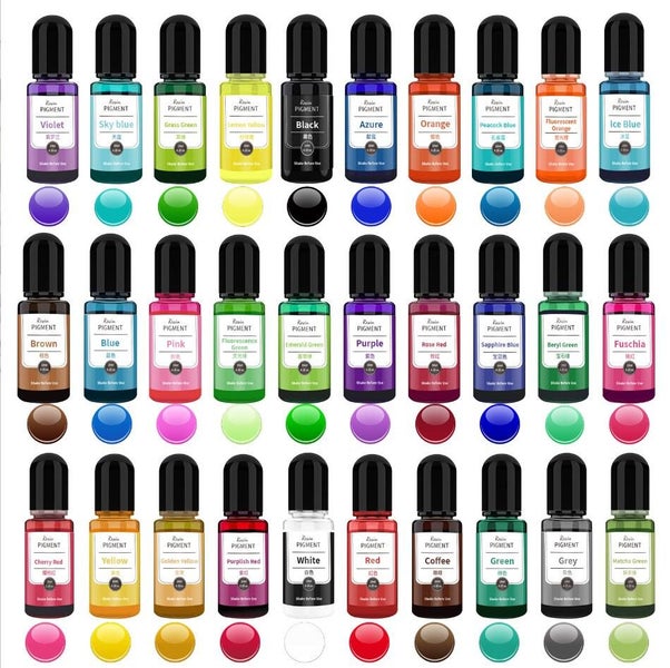 30pcs Epoxy Resin Pigment Resin Dye Colorant Carousel 2