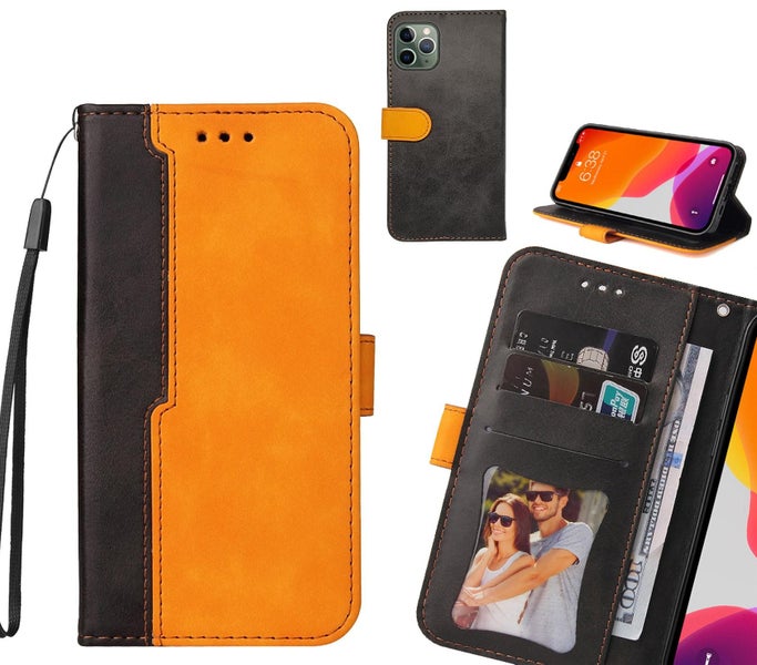 iPhone 11 Pro Case Wallet Denim Leather Case Cover Carousel 1