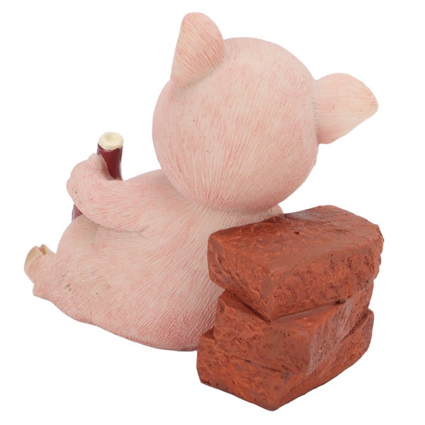 pig ornament pig figurine pig decor for pig lovers pig decor animal statues Pig Carousel 1