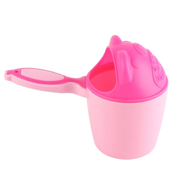 baby waterfall rinser bath cup pink kid wash hair bathing flusher baby Carousel 8