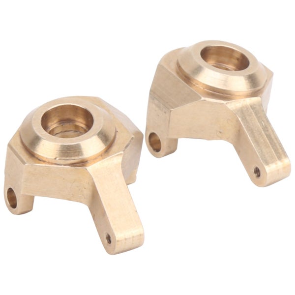 1/24 rc front steering cup 2Pcs RC Brass Counterweight Front Steering Cup for Carousel 2