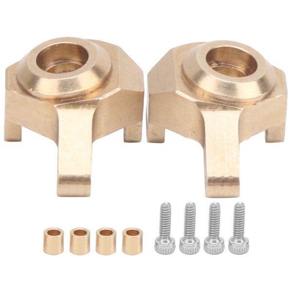 1/24 rc front steering cup 2Pcs RC Brass Counterweight Front Steering Cup for Carousel 8