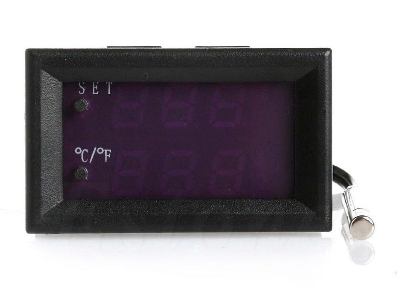 Thermostat temperature controller -50 -110 12 Vdc Panel Mount display alarm YC5 Carousel 2