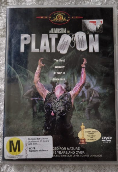 PLATOON MOVIE DVD Carousel 1